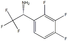 (1R)-2,2,2-TRIFLUORO-1-(2,3,4-TRIFLUOROPHENYL)ETHYLAMINE Struktur