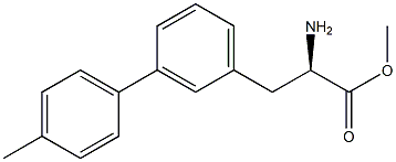 METHYL (2R)-2-AMINO-3-[3-(4-METHYLPHENYL)PHENYL]PROPANOATE Struktur