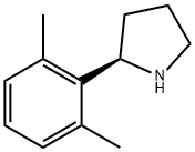 (2R)-2-(2,6-DIMETHYLPHENYL)PYRROLIDINE Struktur