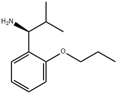 (1S)-2-METHYL-1-(2-PROPOXYPHENYL)PROPYLAMINE Struktur