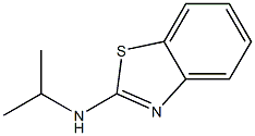 N-ISOPROPYL-1,3-BENZOTHIAZOL-2-AMINE Struktur