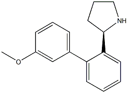 1-[2-((2R)PYRROLIDIN-2-YL)PHENYL]-3-METHOXYBENZENE Struktur