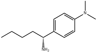 [4-((1R)-1-AMINOPENTYL)PHENYL]DIMETHYLAMINE Struktur