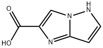 5H-IMIDAZO[1,2-B]PYRAZOLE-2-CARBOXYLIC ACID Struktur