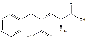 (2R,4R)-2-AMINO-4-BENZYL-PENTANEDIOIC ACID Struktur