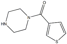 1-(THIEN-3-YLCARBONYL)PIPERAZINE Struktur