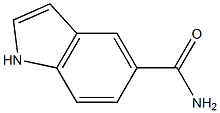 INDOLE-5-CARBOXAMIDE Struktur