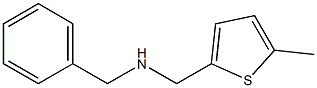 N-BENZYL-1-(5-METHYLTHIEN-2-YL)METHANAMINE Struktur