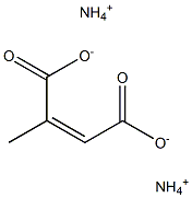 AMMONIUM CITRACONATE Struktur