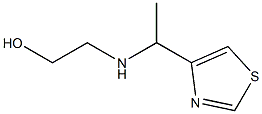 2-(1-THIAZOL-4-YL-ETHYLAMINO)-ETHANOL Struktur