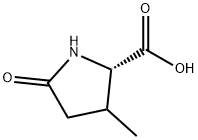 3-METHYL-5-OXO-PYRROLIDINE-2-CARBOXYLIC ACID Struktur