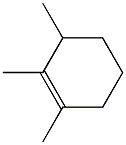 1,2,3-TRIMETHYLCYCLOHEXENE Struktur