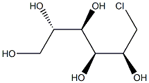 6-CHLORO-6-DEOXY-D-GLUCITOL Struktur