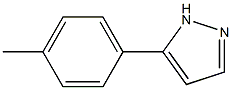 5-P-TOLYL-1H-PYRAZOLE Struktur