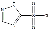 2H-[1,2,4]TRIAZOLE-3-SULFONYL CHLORIDE Struktur