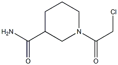 1-(CHLOROACETYL)PIPERIDINE-3-CARBOXAMIDE Struktur