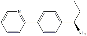 (1R)-1-(4-(2-PYRIDYL)PHENYL)PROPYLAMINE Struktur