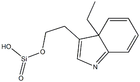 7-ETHYL TRYPTOPHOL SILICATE Struktur