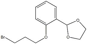 2-[2-(3-BROMOPROPOXY)PHENYL]-[1,3]-DIOXOLANE Struktur