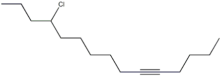 12-CHLORO-5-PENTADECYNE Struktur