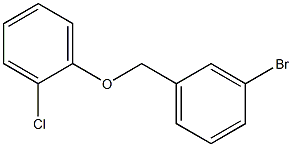 3-BROMOBENZYL-(2-CHLOROPHENYL)ETHER Struktur