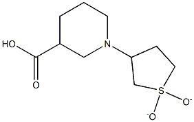 1-(1,1-DIOXIDOTETRAHYDROTHIEN-3-YL)PIPERIDINE-3-CARBOXYLIC ACID Struktur