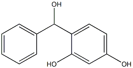 4-[HYDROXY(PHENYL)METHYL]BENZENE-1,3-DIOL Struktur