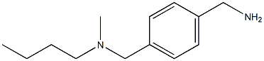 N-[4-(AMINOMETHYL)BENZYL]-N-BUTYL-N-METHYLAMINE Struktur