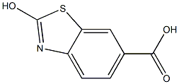 2-HYDROXY-1,3-BENZOTHIAZOLE-6-CARBOXYLIC ACID Struktur