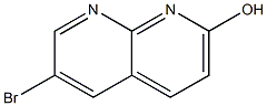 6-BROMO-[1,8]NAPHTHYRIDIN-2-OL Struktur