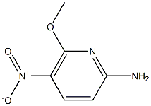 6-METHOXY-5-NITROPYRIDIN-2-AMINE Struktur