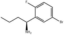 (1S)-1-(5-BROMO-2-FLUOROPHENYL)BUTYLAMINE Struktur