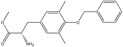 METHYL (2S)-2-AMINO-3-[3,5-DIMETHYL-4-(PHENYLMETHOXY)PHENYL]PROPANOATE Struktur