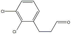 3-(2,3-DICHLORO-PHENYL)-PROPIONALDEHYDE Struktur