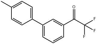 3'-(4-METHYLPHENYL)-2,2,2-TRIFLUOROACETOPHENONE Struktur