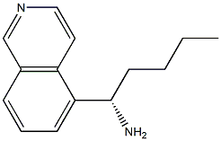 (1S)-1-(5-ISOQUINOLYL)PENTYLAMINE Struktur