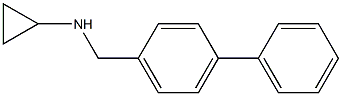 (1R)CYCLOPROPYL(4-PHENYLPHENYL)METHYLAMINE Struktur