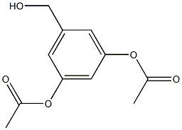 3,5-DIACETOXYBENZYL ALCOHOL Struktur