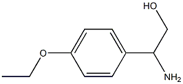 2-AMINO-2-(4-ETHOXYPHENYL)ETHANOL Struktur