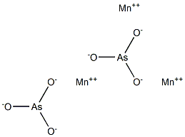 MANGANESE ARSENITE Struktur