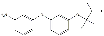 3-[3-(1,1,2,2-TETRAFLUOROETHOXY)PHENOXY]ANILINE Struktur