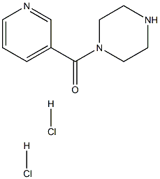 PIPERAZIN-1-YL-PYRIDIN-3-YL-METHANONE DIHYDROCHLORIDE Struktur