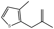 3-(3-METHYL-2-THIENYL)-2-METHYL-1-PROPENE Struktur