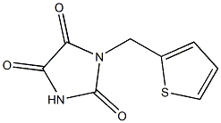 1-(THIEN-2-YLMETHYL)IMIDAZOLIDINE-2,4,5-TRIONE Struktur