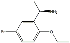 (1R)-1-(5-BROMO-2-ETHOXYPHENYL)ETHYLAMINE Struktur