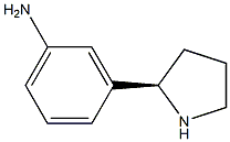 (R)-3-(PYRROLIDIN-2-YL)BENZENAMINE Struktur