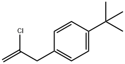 3-(4-TERT-BUTYLPHENYL)-2-CHLORO-1-PROPENE Struktur