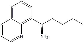 (1R)-1-(8-QUINOLYL)PENTYLAMINE Struktur