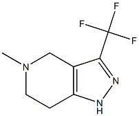 4,5,6,7-TETRAHYDRO-5-METHYL-3-(TRIFLUOROMETHYL)PYRAZOLO-[4,3-C]-PYRIDINE Struktur