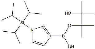 1-TRIISOPROPYLSILANYL-1H-PYRROLE-3-BORONIC ACID PINACOL ESTER Struktur